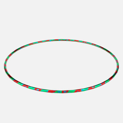 Hulahoop Metallic - 3D Model by Grishmanovskij Anton