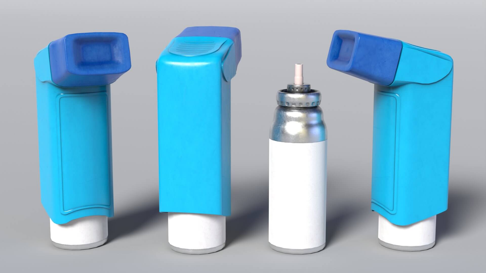 Inhaler - 3D Model by Grishmanovskij Anton