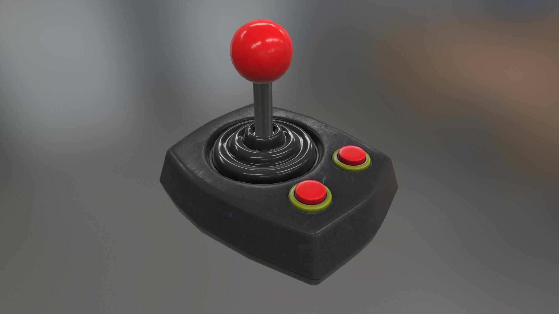 Joystick - 3D Model by Grishmanovskij Anton