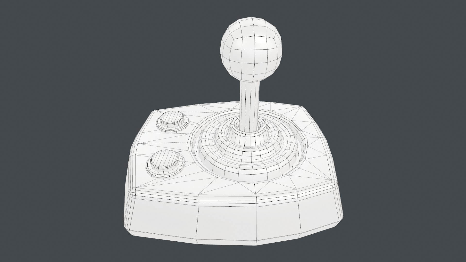 Joystick - 3D Model by Grishmanovskij Anton