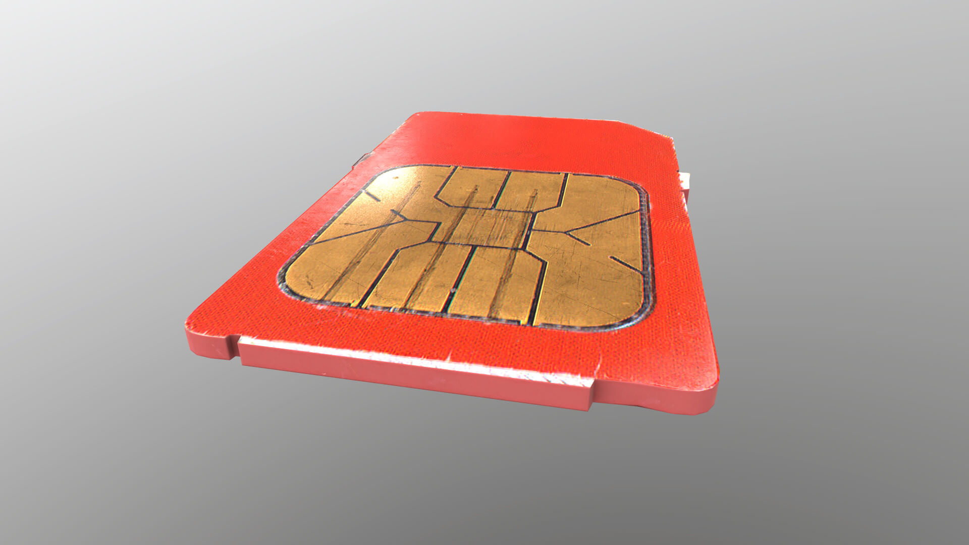 Mini SIM - 3D Model by Grishmanovskij Anton