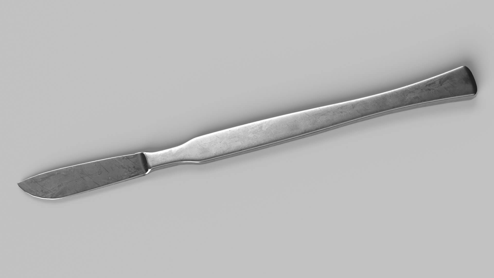 Scalpel 3D Model by Grishmanovskij Anton