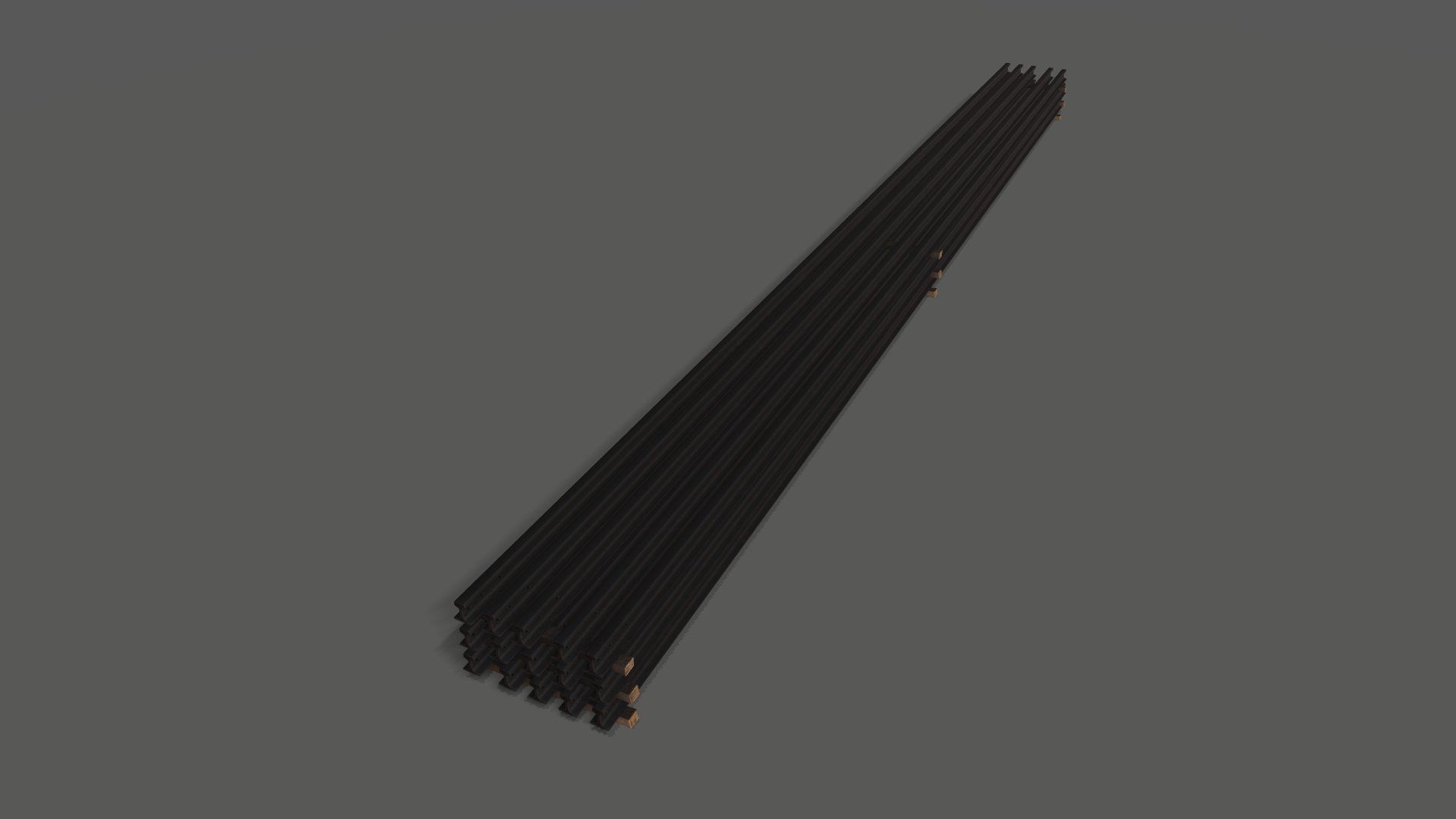 Stacked Rails P43 - 3D Model by Grishmanovskij Anton