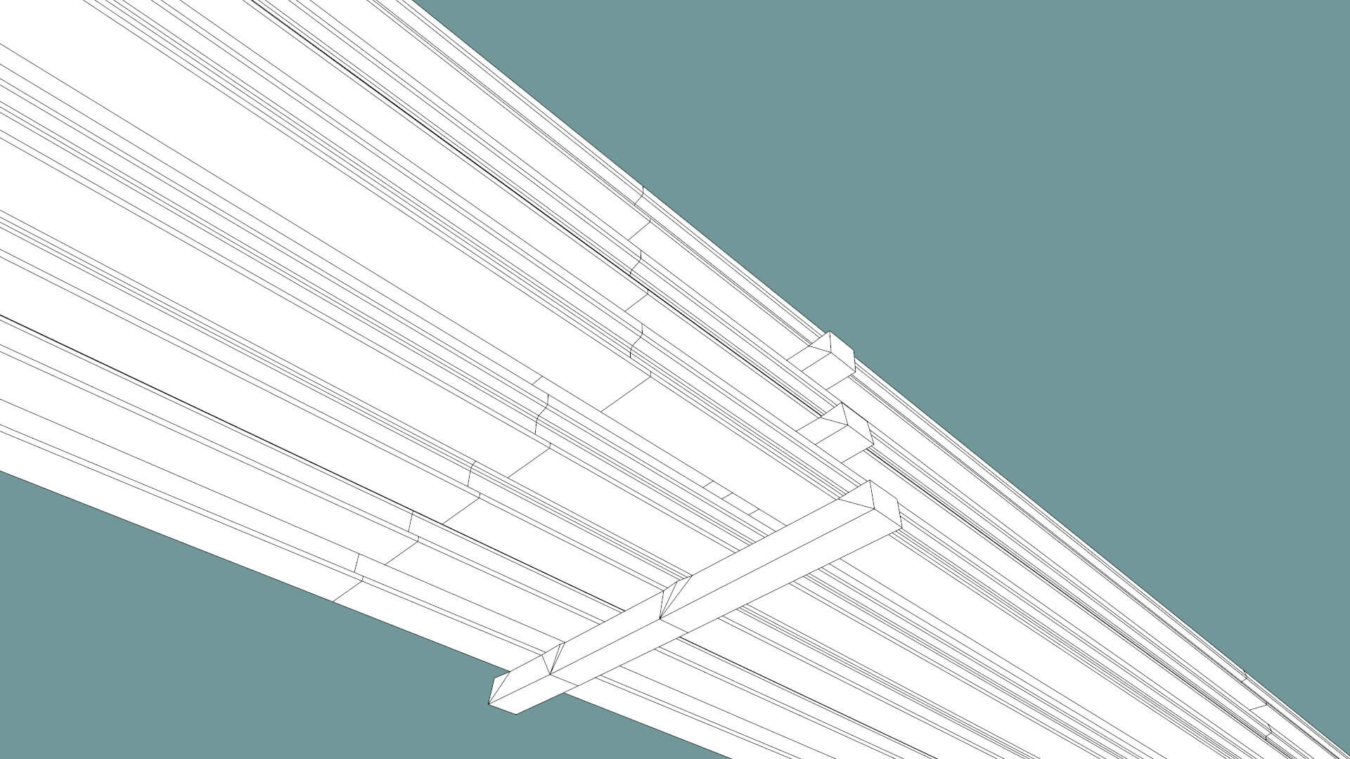Stacked Rails P43 - 3D Model by Grishmanovskij Anton