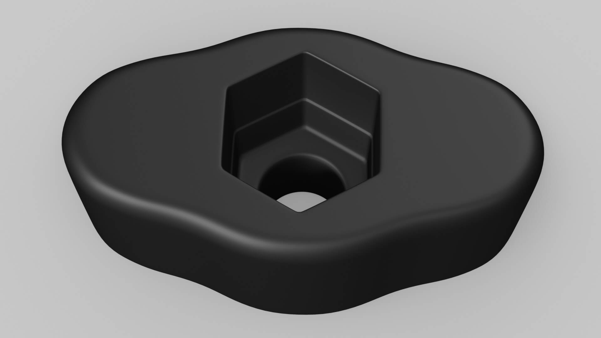 Thumbscrew M5 V2 3D Print Model by Grishmanovskij Anton