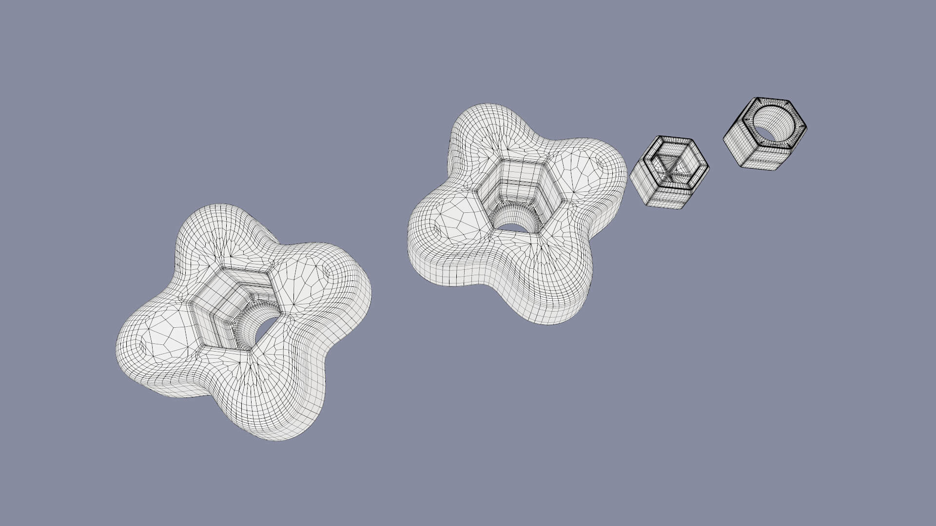 Thumbscrew M5 V3 3D Model by Grishmanovskij Anton