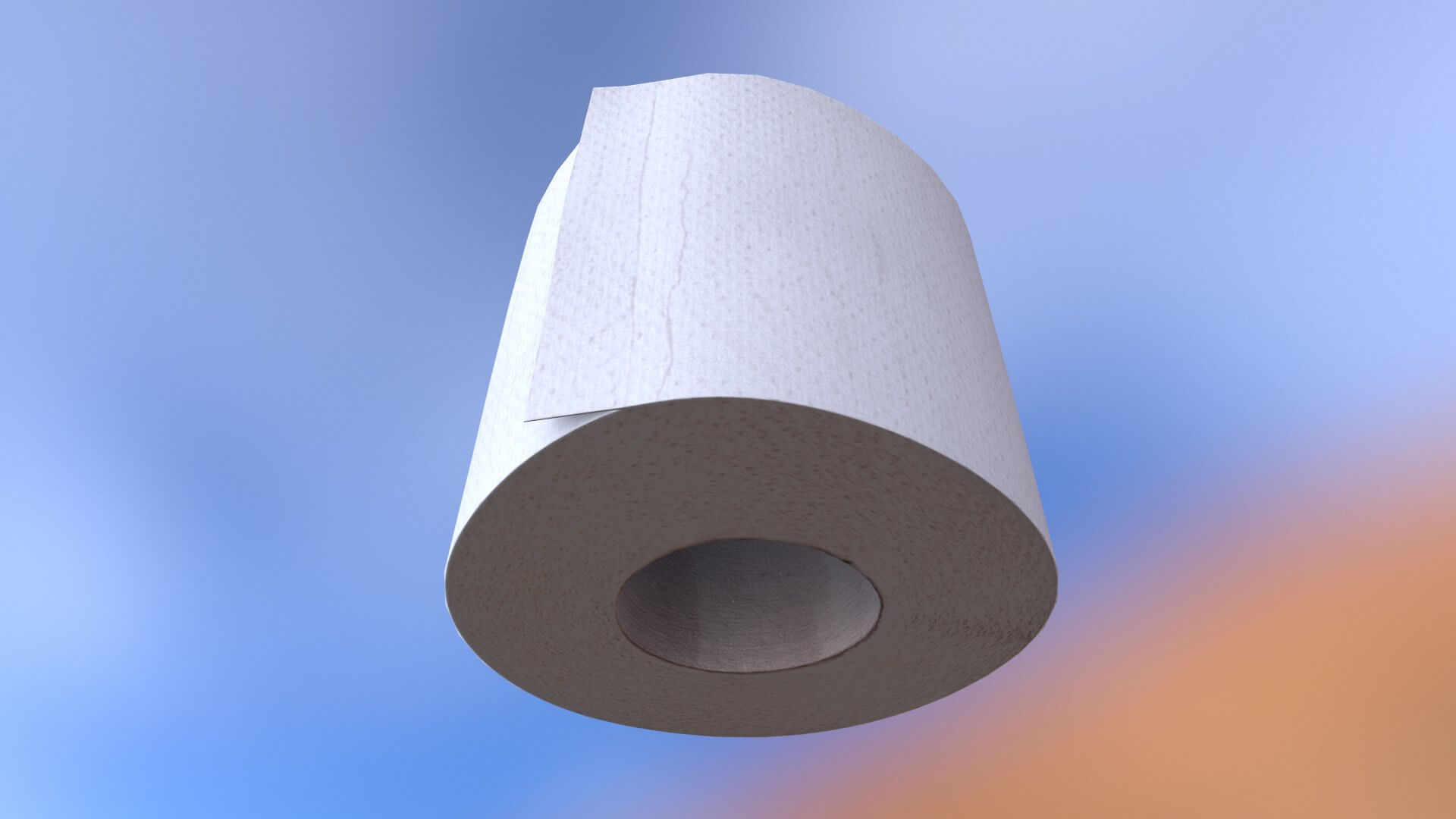Toilet Paper - 3D Model by Grishmanovskij Anton