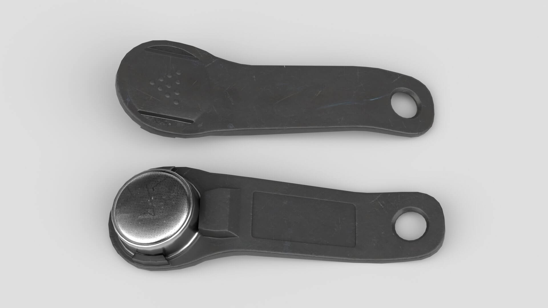 Touch Memory Key - 3D Model by Grishmanovskij Anton