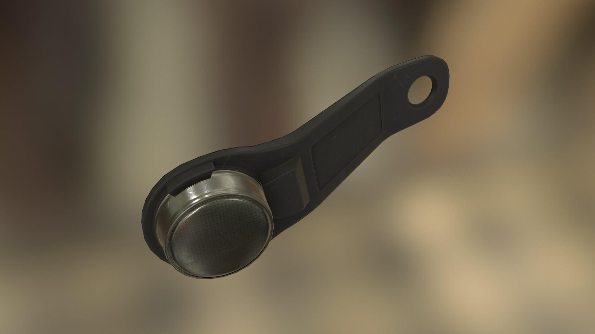 Touch Memory Key - 3D Model by Grishmanovskij Anton