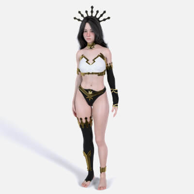 GH Ishtar Outfit G8F