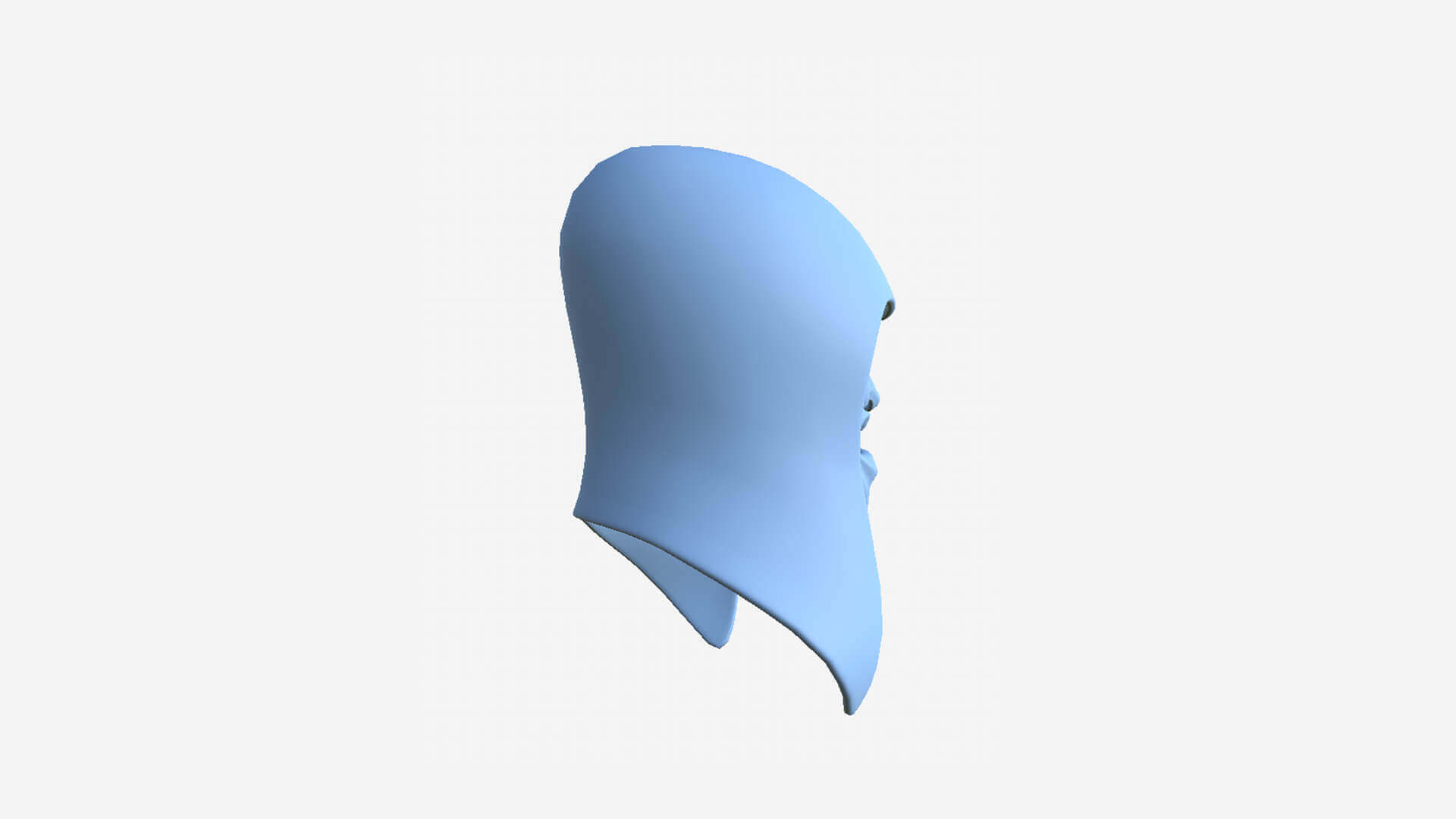 Assassin Mask 07 - Red and Gold 3D Model by gsommer