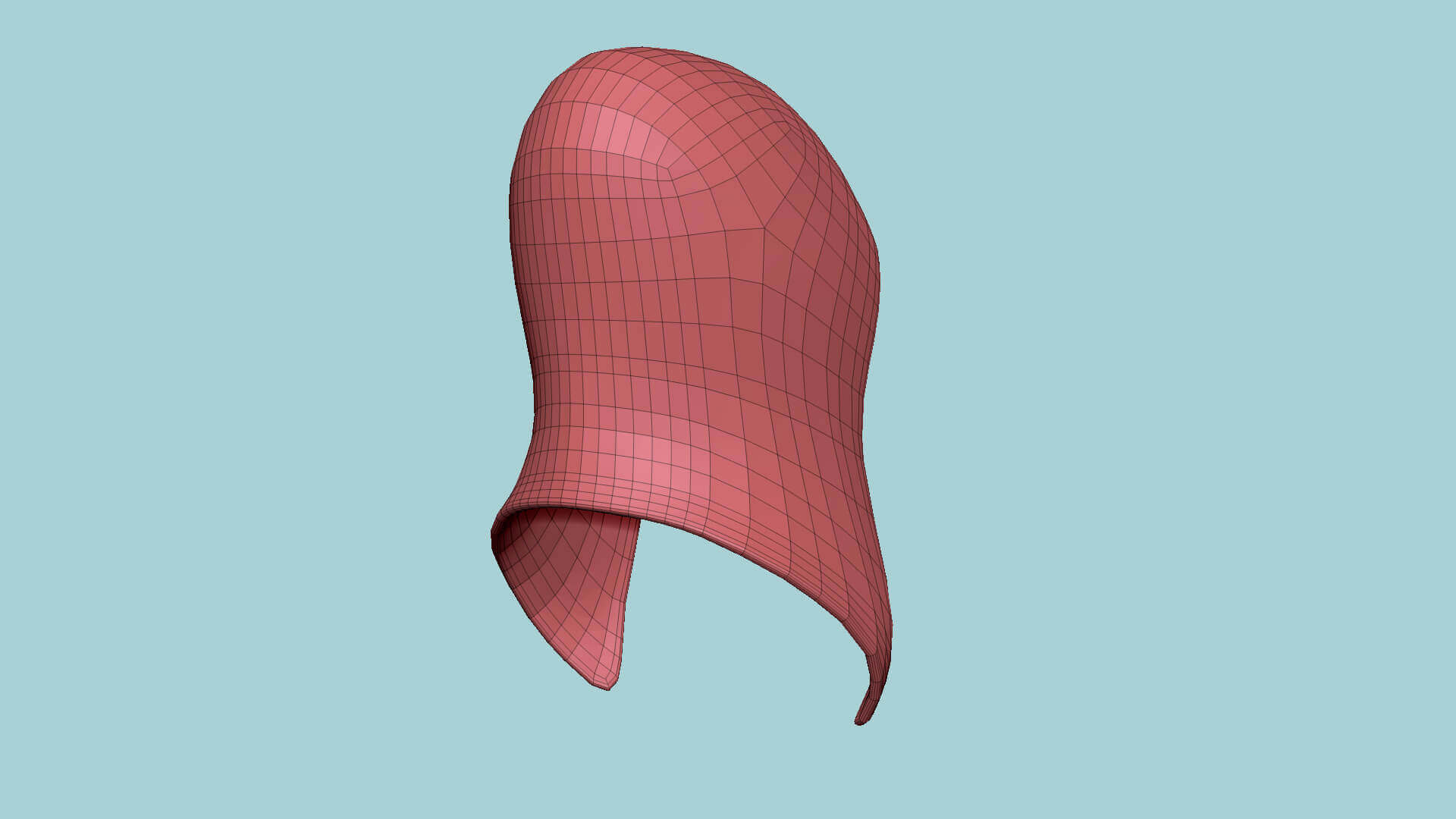 Assassin Mask 08 - Blue and Gold 3D Model by gsommer