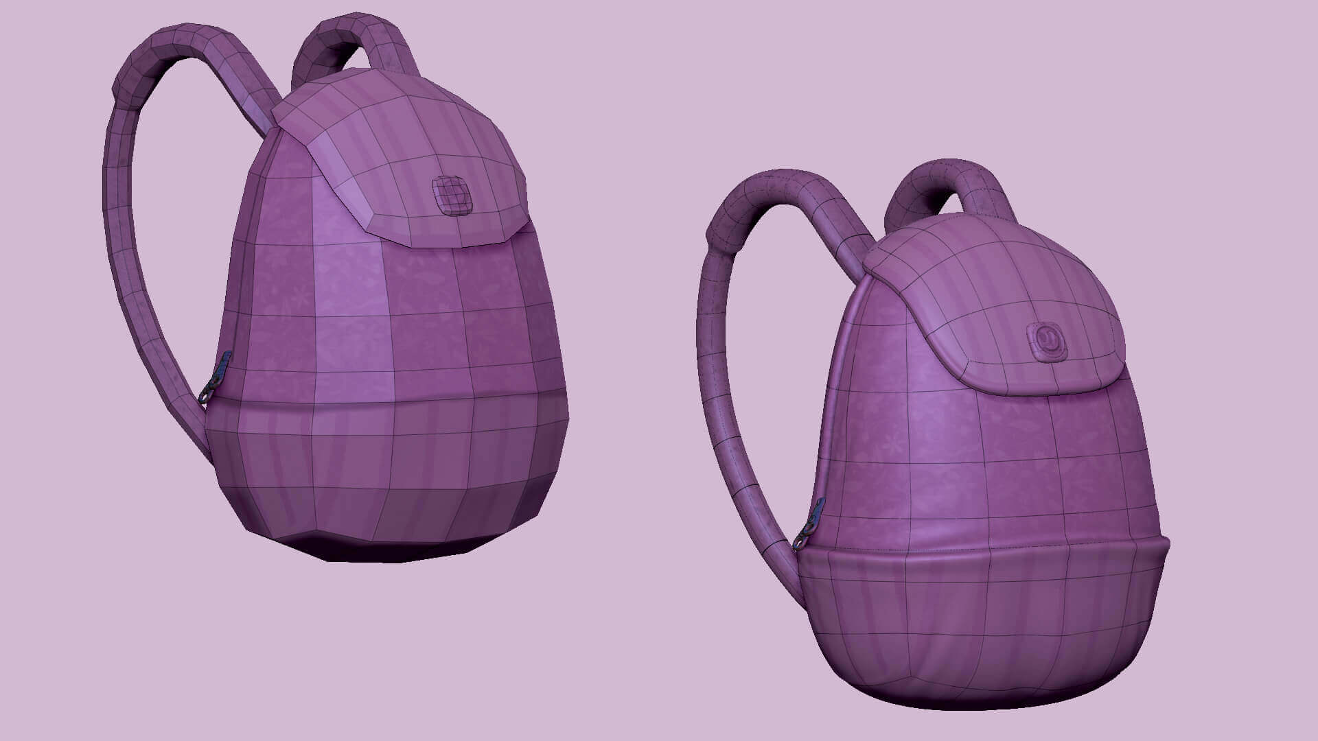 Backpack Pink Girl 3D Model By Gsommer backpack-pink-girl-3d-model-by-gsommer