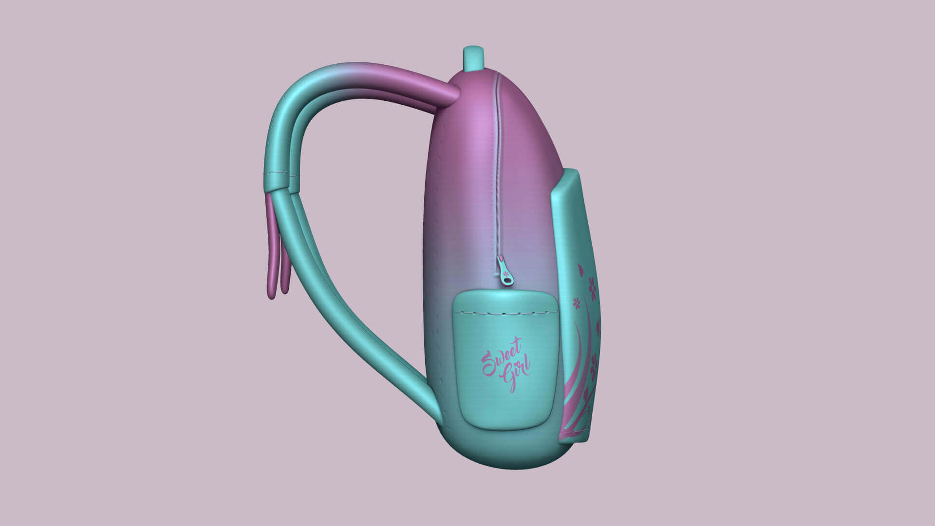Backpack Sweet Girl 3D Model By Gsommer backpack-sweet-girl-3d-model-by-gsommer