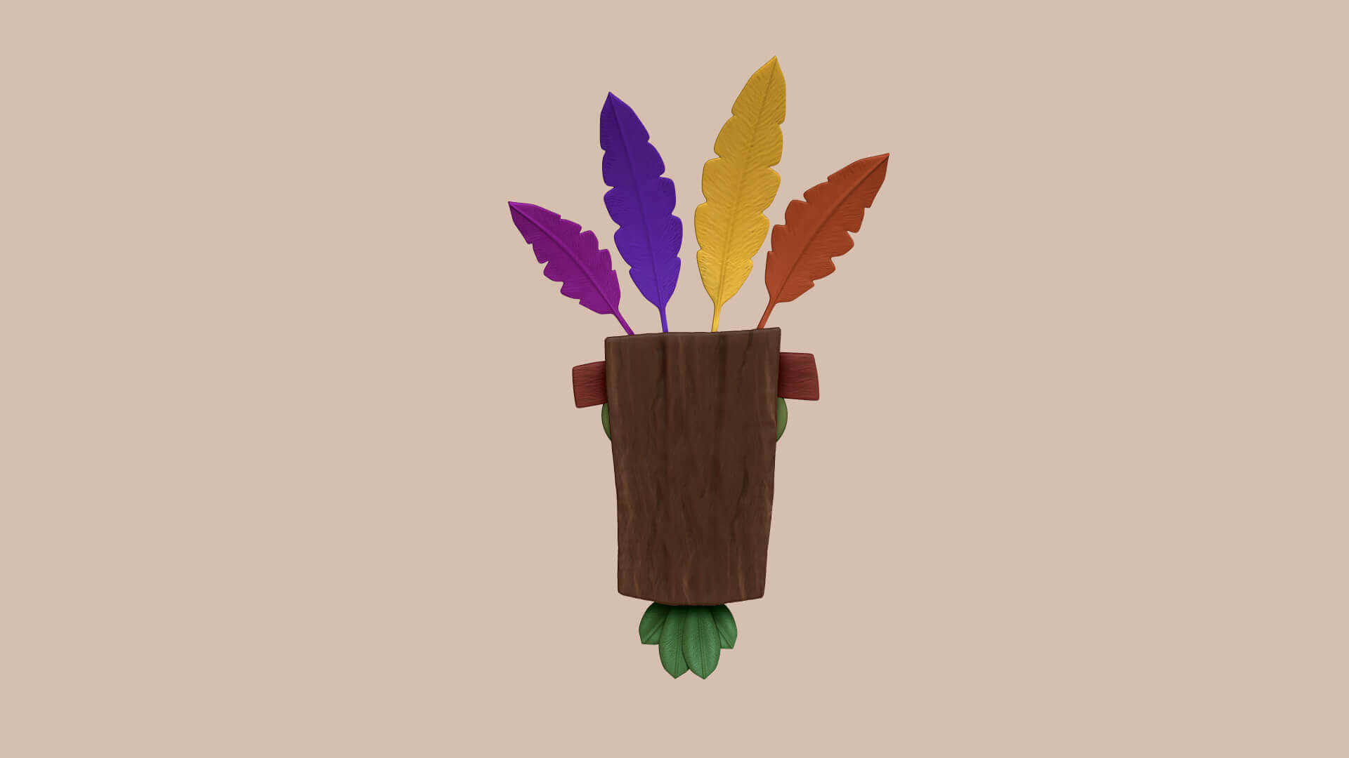 Crash Bandicoot Aku Aku Mask - 3D Model by gsommer