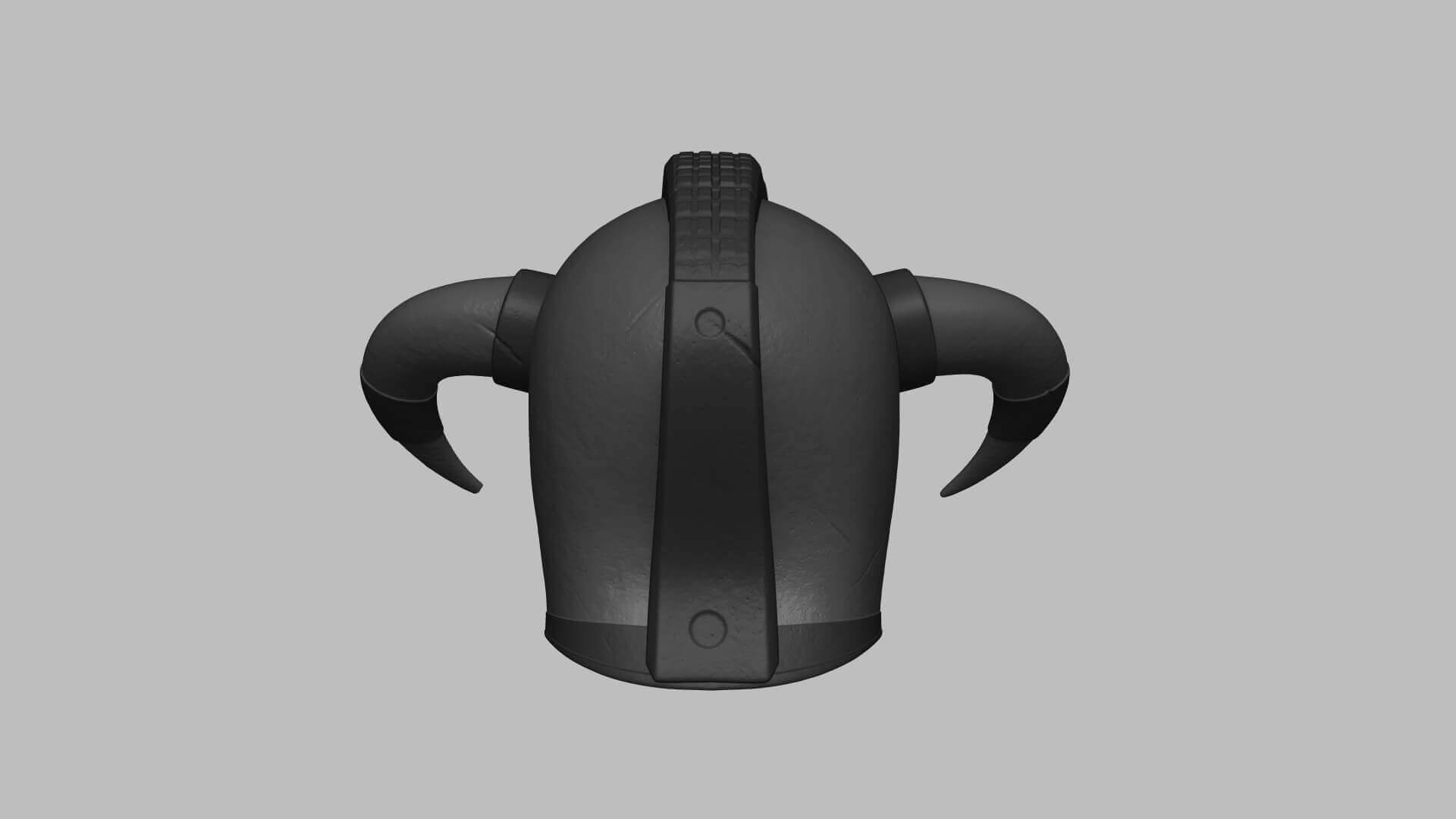 Dark Horned Helmet - 3D Model by gsommer