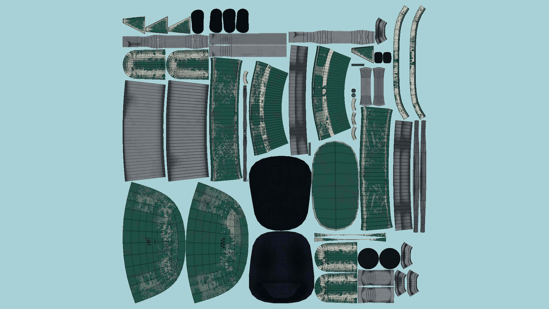 Jetpack Model C 10 - Dark Green by gsommer