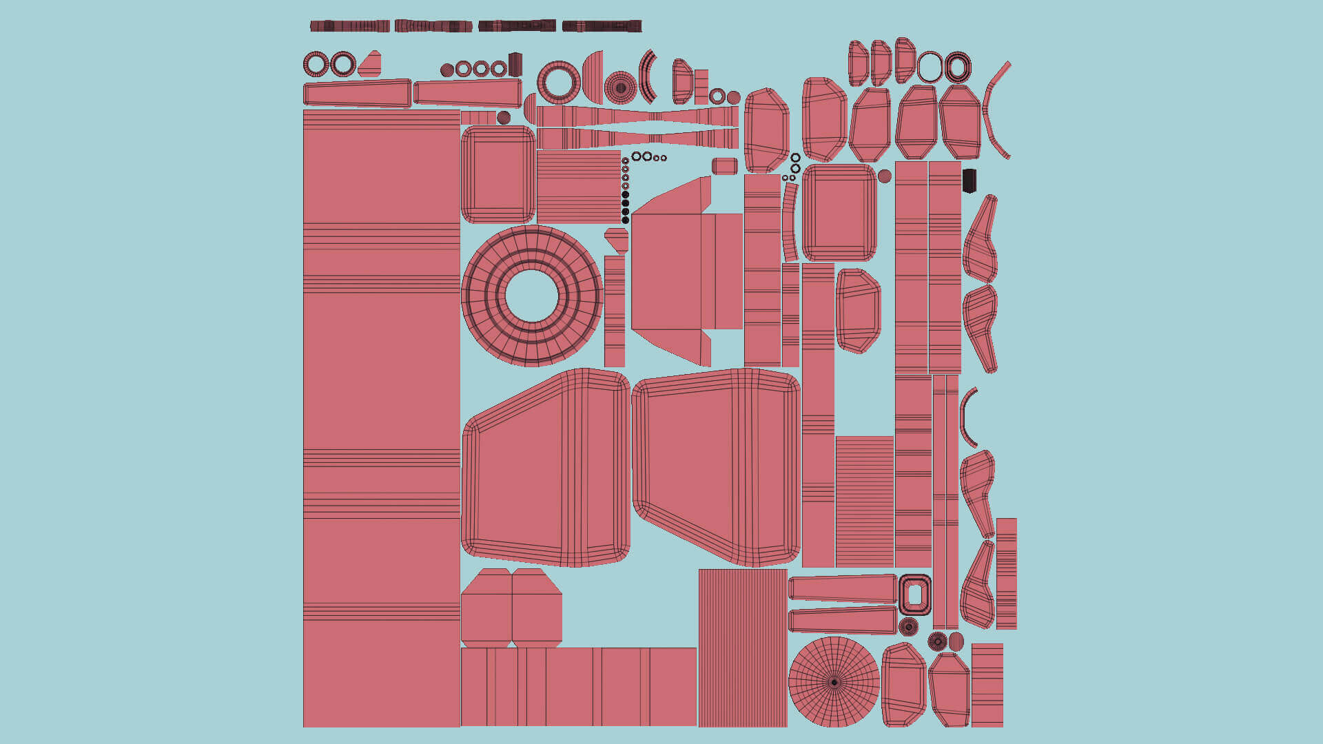 Sci-Fi Robot Model C 04 - Destroyed by gsommer