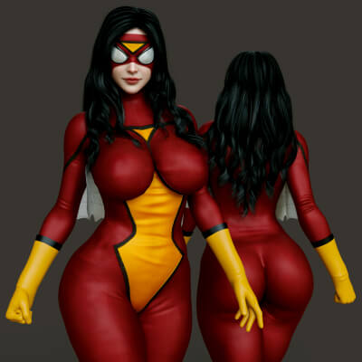 GC Spider Woman G8F by guhzcoituz