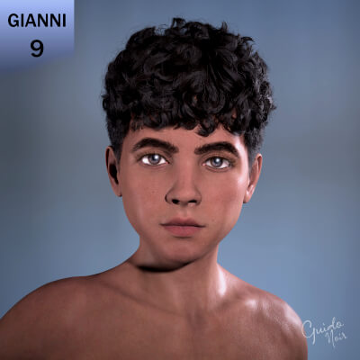 Gianni HD for Genesis 9 Masculine