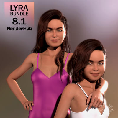 Lyra Bundle HD for Genesis 8.1 Female