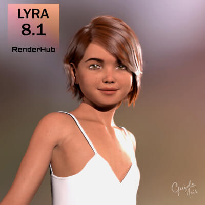 Lyra Young HD for Genesis 8.1 Female by GuidoNoir