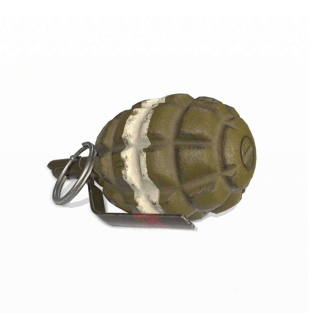 F1 Grenade 3D Model by GunsNTanks