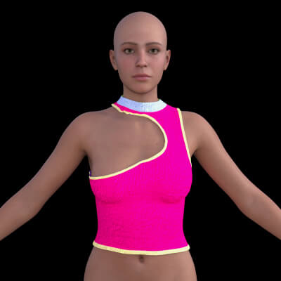 Asymtric Tanktop for G9