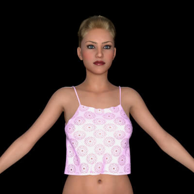 Back Ribbon Camisole for G8F