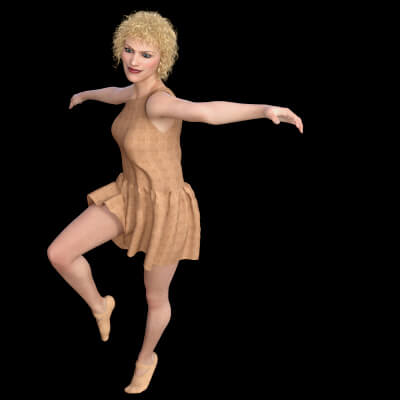 Ballet Slippers for G8F