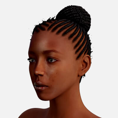 Coumba Head Morph for G8F
