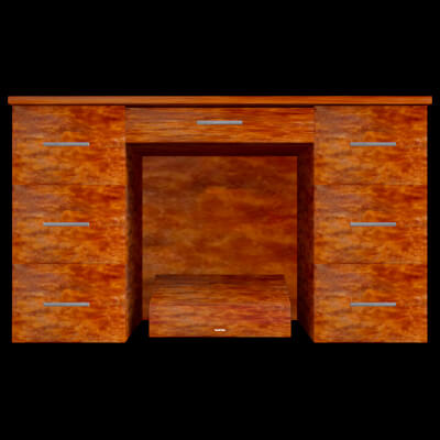 Desk With Footrest