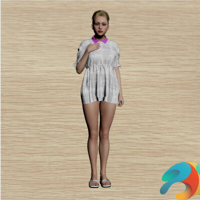 Dress01 dForce for G8F by guy91600