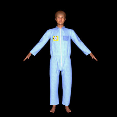 Dynamic Gas Station Long Sleeves for G9M with Genitalia