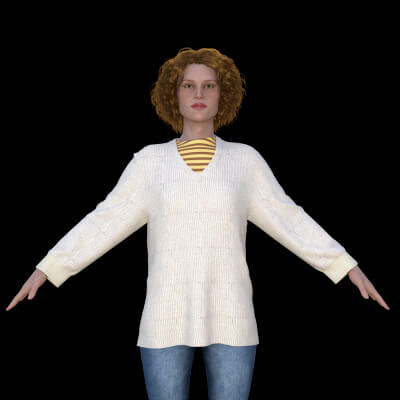 Dynamic Wool Sweater for G9