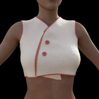 Easy Days Sleeveless Jacket for G8F by guy91600