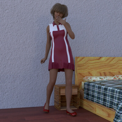 Fairway Polo Dress for Genesis 8 Female