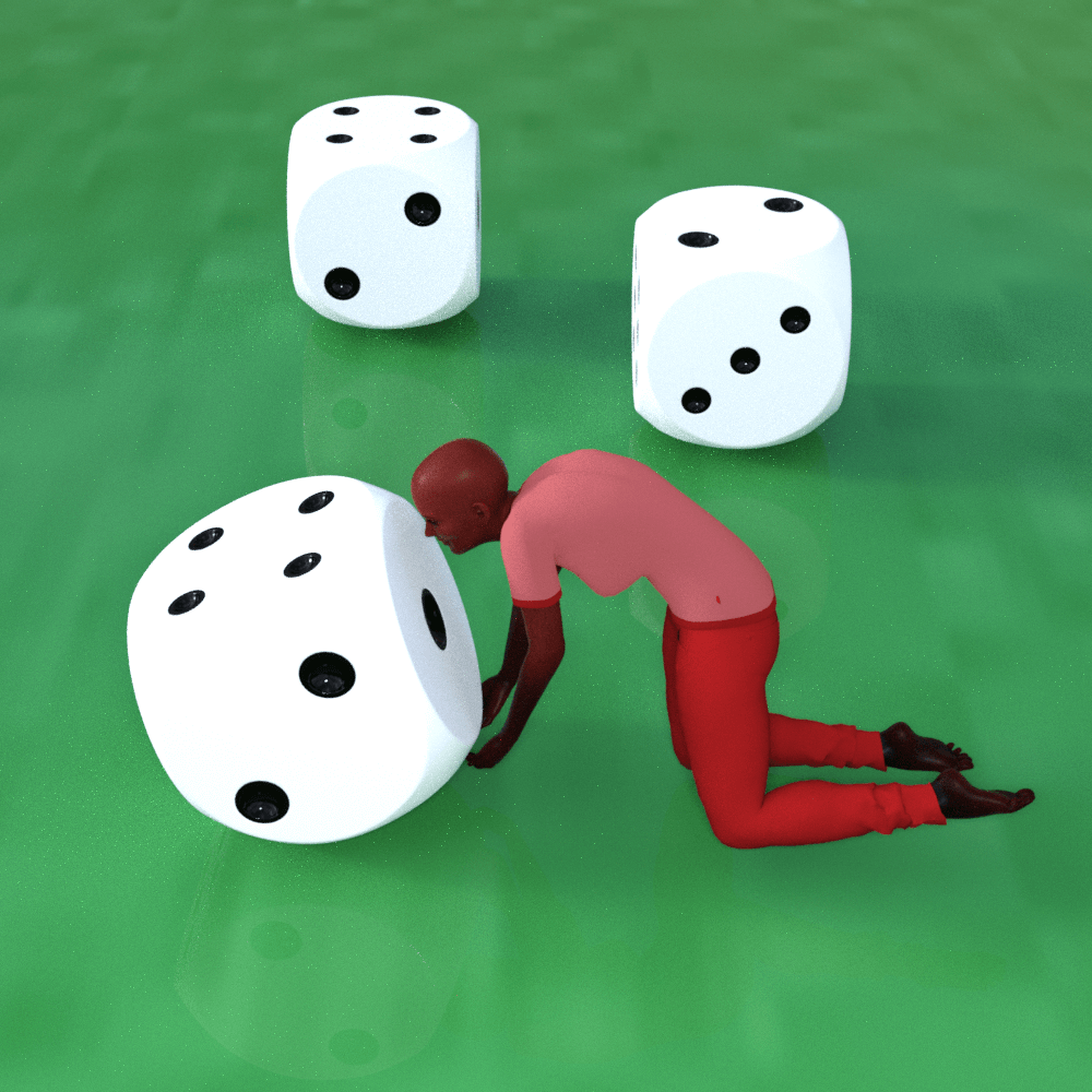 I always win ! 3D Render, Digital Art by guy91600