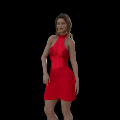Halter Dress for G8F