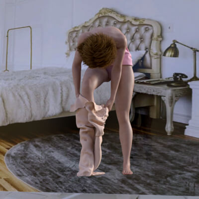 Haltertop02 and Pants for G9F Bundle