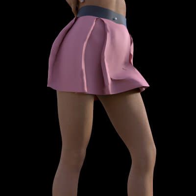 Harper Skirt for Genesis 8 Female
