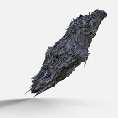 Jagged Asteroid Fragment by guy91600