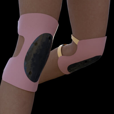 Knee Pads for Genesis 8 Female