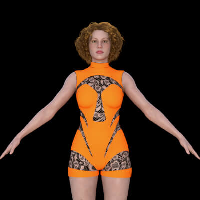 Lace Bodysuit for G9F