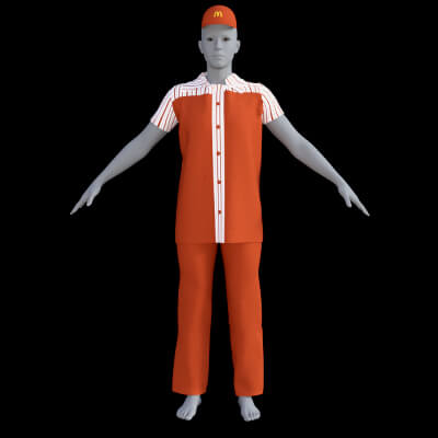 Mcdonalds Outfit for G9