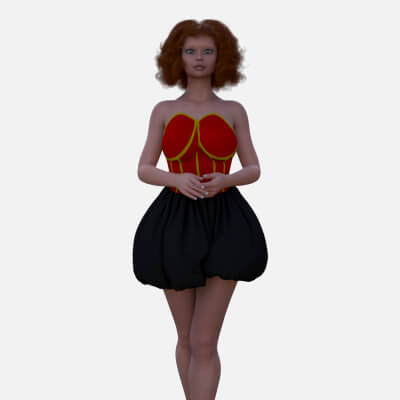 Mini Bubble Dress for G8F