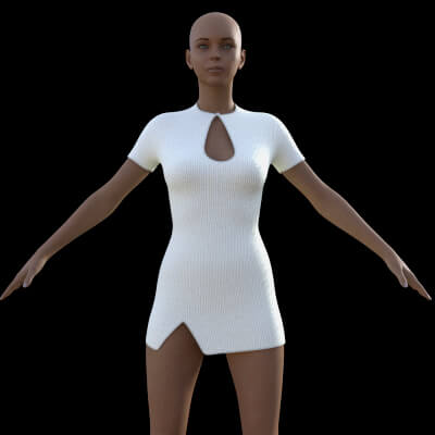 Mini Split Dress for G8F