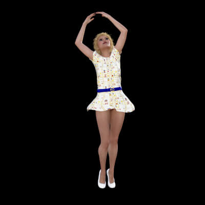 Mondrian Boogie Woogie Dress for G8F