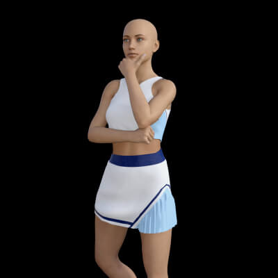 Olivia Activewear Outfit Bundle for Genesis 8 Female