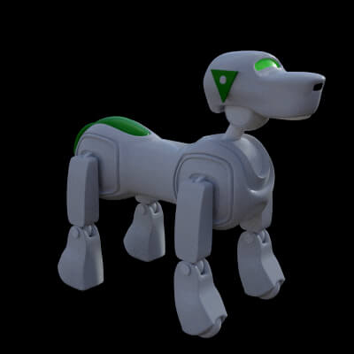 Robot Dog and Poses